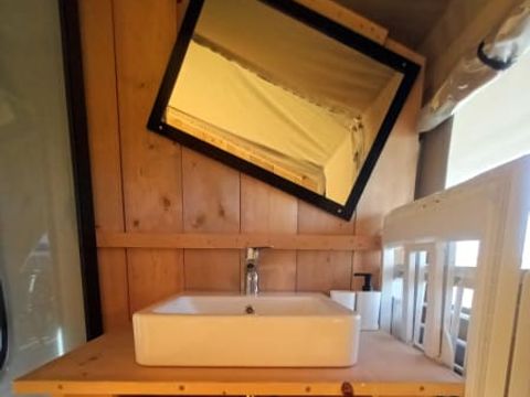 TENTE TOILE ET BOIS 4 personnes - Safari