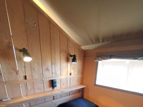 TENTE TOILE ET BOIS 4 personnes - Safari