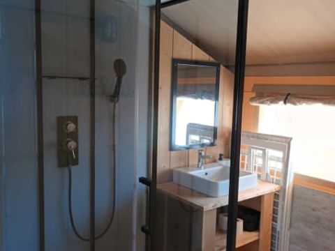 TENTE TOILE ET BOIS 4 personnes - Safari