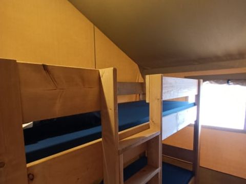 TENTE TOILE ET BOIS 6 personnes - Safari