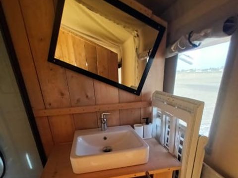 TENTE TOILE ET BOIS 6 personnes - Safari