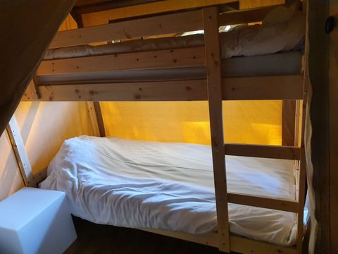 TENTE TOILE ET BOIS 4 personnes - Safari