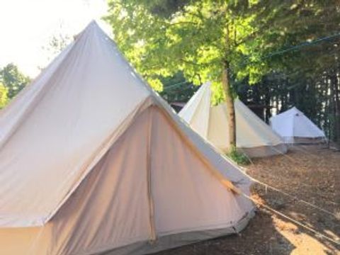 TENTE TOILE ET BOIS 4 personnes - Tipi