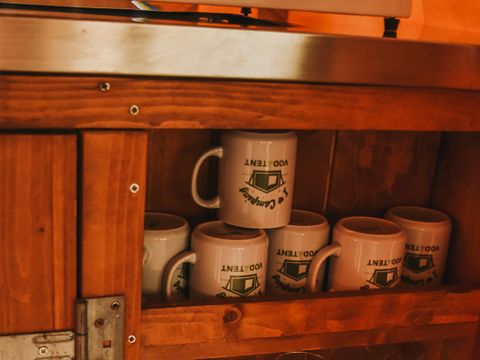 TENTE TOILE ET BOIS 6 personnes - Camping Luna del Monte - Tente Safari 6 personnes