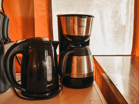 TENTE TOILE ET BOIS 6 personnes - Camping Luna del Monte - Tente Safari 6 personnes