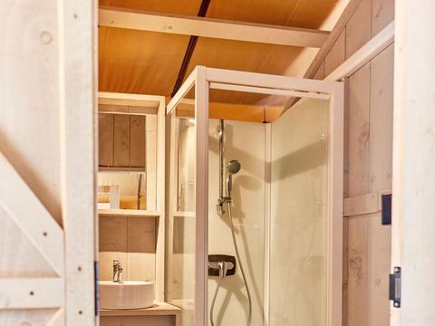 TENTE TOILE ET BOIS 5 personnes - La cambrousse