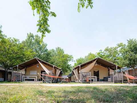 TENTE TOILE ET BOIS 5 personnes - La cambrousse