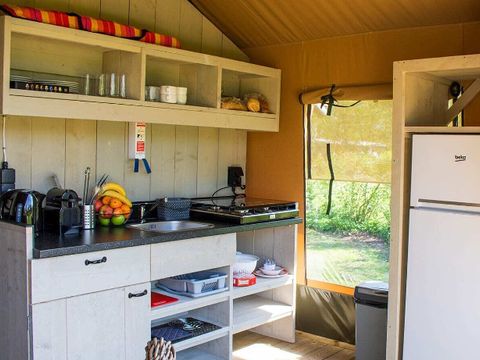 TENTE TOILE ET BOIS 5 personnes - La cambrousse