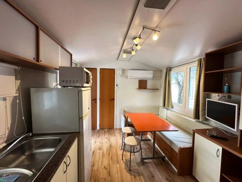 MOBILHOME 4 personnes - Mobil Home 3 Pièces 4 Personnes Climatisé + TV 24m²