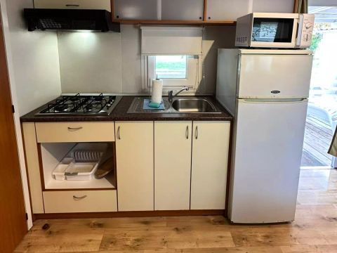 MOBILHOME 4 personnes - Mobil Home 3 Pièces 4 Personnes Climatisé + TV 24m²