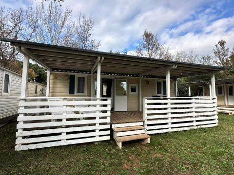 MOBILHOME 4 personnes - Mobil Home 3 Pièces 4 Personnes Climatisé + TV 24m²