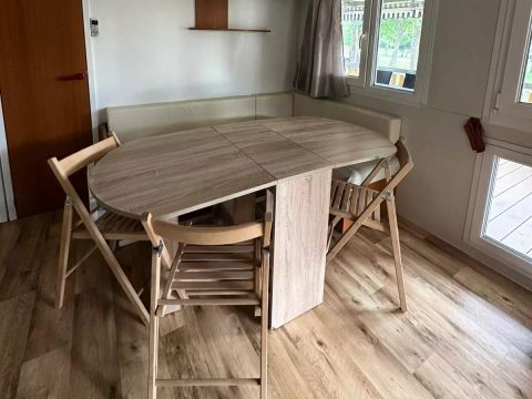 MOBILHOME 4 personnes - Mobil Home 3 Pièces 4 Personnes Climatisé + TV 32m²