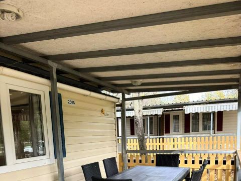 MOBILHOME 4 personnes - Mobil Home 3 Pièces 4 Personnes Climatisé + TV 32m²