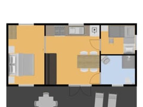 MOBILHOME 4 personnes - Bien MOBILHOME 4 personnes - Bien