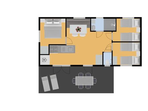 MOBILHOME 6 personnes - Monaco MOBILHOME 6 personnes - Monaco