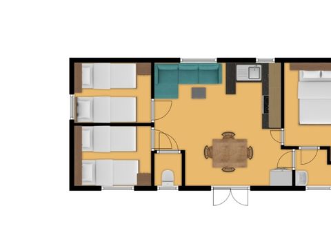 MOBILHOME 6 personnes - Roquerbrune MOBILHOME 6 personnes - Roquerbrune