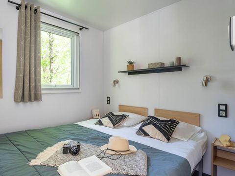 MOBILHOME 5 personnes - COTTAGE 5p 2ch clim ****