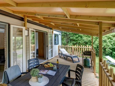 MOBILHOME 6 personnes - COTTAGE 6p 3ch clim ****