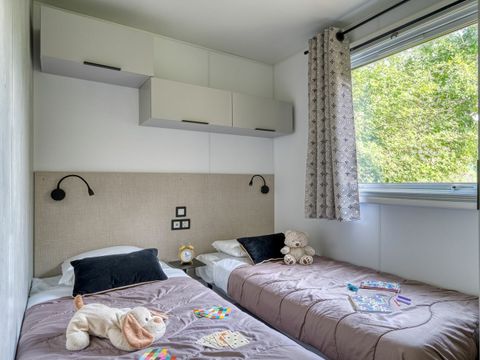 MOBILHOME 6 personnes - COTTAGE 6p 3ch clim ****