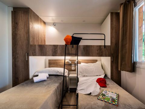 MOBILHOME 5 personnes - Mobil Home Deluxe 3 Pièces 5 Personnes Climatisé 2sdb