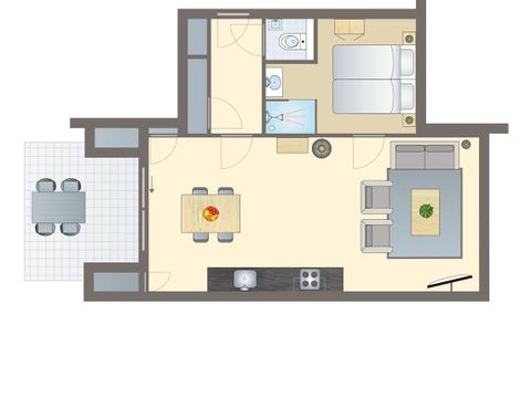APPARTEMENT 2 personnes - 2C