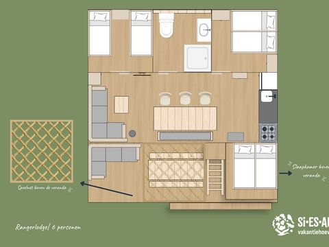 Hébergement 6 personnes - Ranger Lodge | 6 personnes