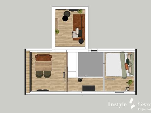Tiny house 4 personnes - Tiny house XL Comfort | 2 à 4 personnes