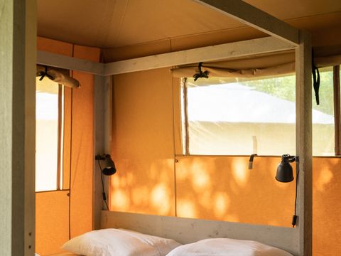Tente en toile et en bois 7 personnes - Tente safari XL | 7 personnes