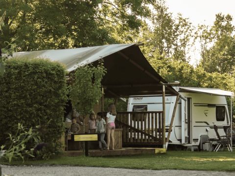 Vodatent Vakantiepark de Toffe Peer - Camping De Wolden - Image N°2