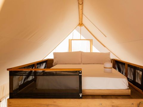 Tente en toile et en bois 2 personnes - Glamping Family Plus