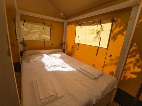 Tente en toile et en bois 4 personnes - Tente Safari