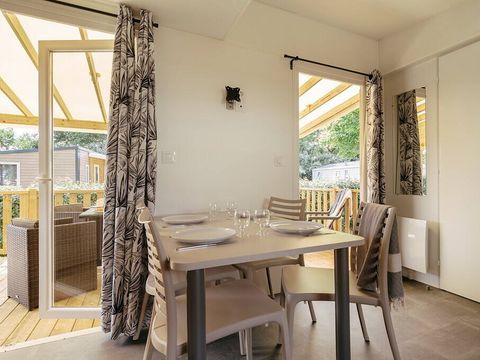 Mobilhome 6 personnes - Premium | 2 Ch. | 4/6 Pers. | Terrasse surélevée | Clim.