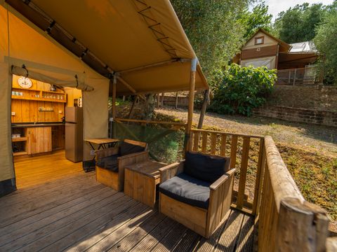 TENTE 6 personnes - Safari Lodge 1 Piano