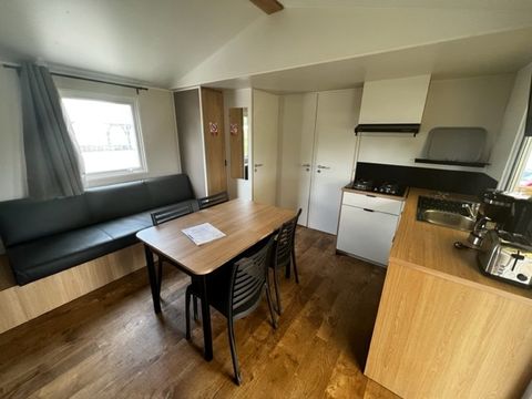 MOBILHOME 6 personnes - Nest vue étang -33m²-3 chambres