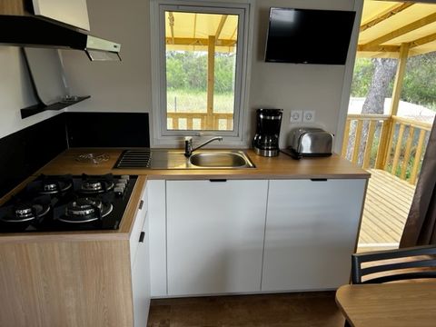 MOBILHOME 6 personnes - Nest vue étang -33m²-3 chambres
