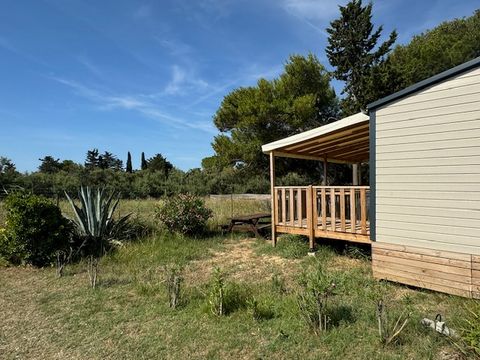 MOBILHOME 6 personnes - Nest vue étang -33m²-3 chambres