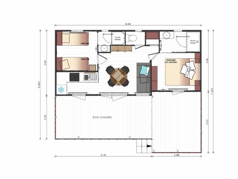 CHALET 4 personnes - Cottage Signature 2 chambres