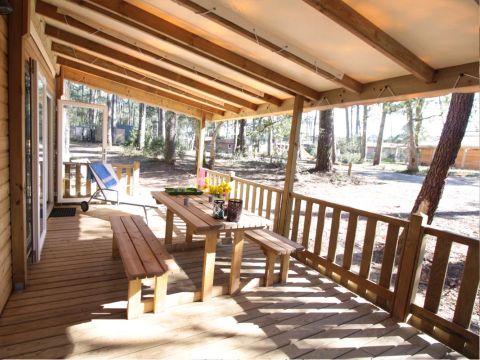 LODGE 6 personnes - Cottage Premium KeyWest 6p - 3 chambres - TV - Climatisation