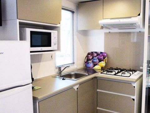 MOBILHOME 6 personnes - Mobil-home Arizona 4 Pièces 6 Personnes Climatisé + TV