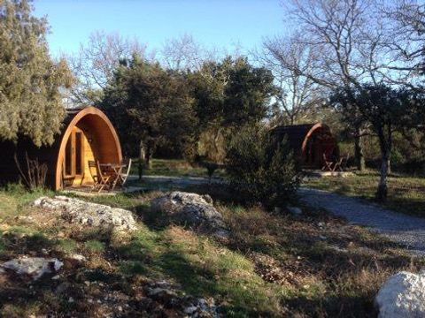 Hébergement 2 personnes - Le POD : la cabane 100 % nature / avec petit déjeuner / 2 pers inclus / Spa privatif en option