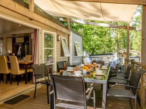 MOBILHOME 6 personnes - Premium 3 chambres 2 salles de bain sans TV