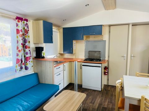 MOBILHOME 6 personnes - MH 3CH - TERRASSE SEMI COUVERTE