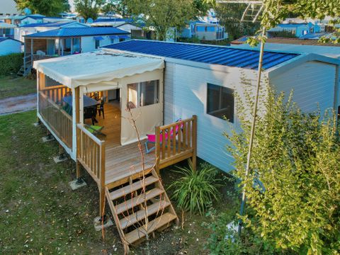 MOBILHOME 6 personnes - MH 3CH PREMIUM - TERRASSE SEMI COUVERTE