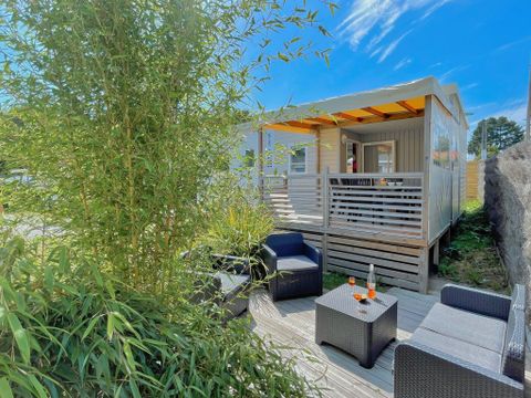 MOBILHOME 6 personnes - 3CH - TERRASSE INTEGREE ET COUVERTE
