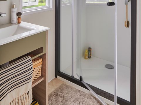 MOBILHOME 6 personnes - MH 2CH PREMIUM - TERRASSE SEMI COUVERTE