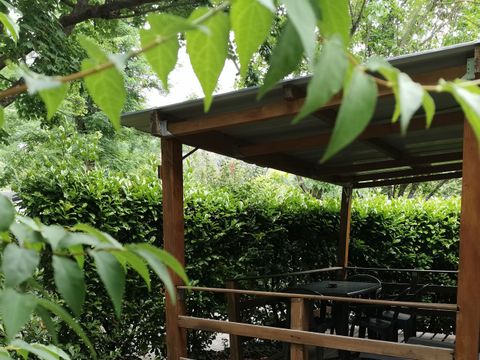 MOBILHOME 4 personnes - Samedi 2 chambres + terrasse couverte - sans sanitaires