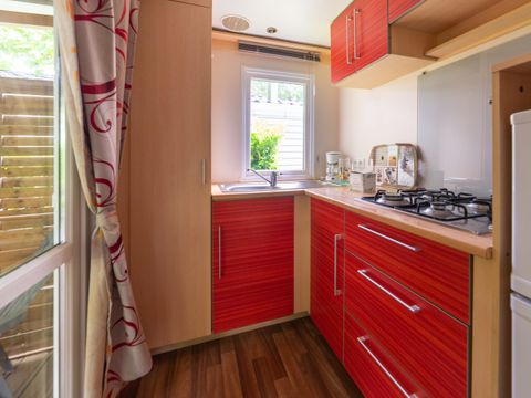 MOBILHOME 4 personnes - Dimanche 2 chambres + terrasse couverte - sans sanitaires