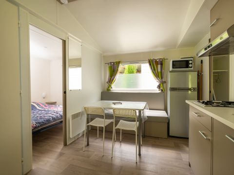 Mobilhome 5 personnes - Mobil-home Samedi 2 chambres + terrasse couverte
