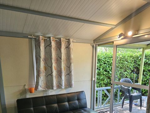 CHALET 5 personnes - Chalet 2 chambres + terrasse couverte