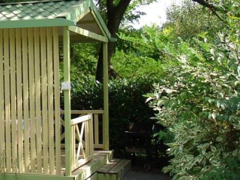 CHALET 5 personnes - Chalet 2 chambres + terrasse couverte